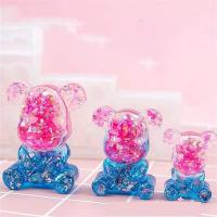 Molde De Silicona Para Joyería DIY Epoxy Resina Con Diseño De Oso Y Muñeca Set-up 3D Lindo Molde De Resina Para Creaciones Artísticas - details 3