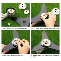 Kit De Adaptador Para Cabeza De Pilón De Grama CMCP Herramientas De Jardín Pieza De Repuesto Para Motosierra De Acero Aluminio - details 4