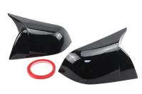 Cubierta De Espejo Lateral Para Tesla Model 3 2021-2024 En Color Negro Brillante ABS Alta Calidad Con Bocina Exterior Para Auto - details 5