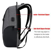 Bolsos,Mochila para computadora resistant to Agua y antirobo para Viajes, carcasa de poliéster elegante con Cierres de Cremallera, Bolsa de computadora unisex para Colegio para notebook de 39,62 cm - Duradera y Ligera - details 2
