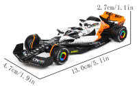 Modelo De Coche De Lujo Bburago 1:43 McLaren F1 2024 MCL60 En Color Monza Blanco Aleación De Aluminio Para Coleccionistas Y Juguetes - details 1