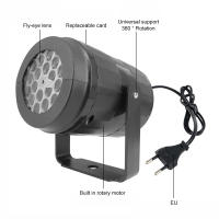 Proyector De Noche LED EU Proyector De Copos De Nieve Lámpara Exterior Rotativa 360° Para Decoración De Coche Hogar Fiestas De Navidad - details 15