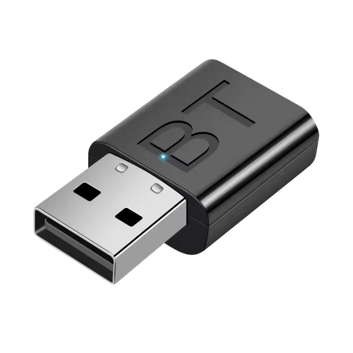 Receptor Y Transmisor Bluetooth USB 5.0 Adaptador De Audio Inalámbrico Para Coche TV Y Computadora 2-en-1 Convertidor Plug And Play - 1