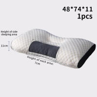 Almohada Ortopédica Para El Cuello True Neck Con Masaje SPA Para Dormir Almohada De Fibra De Soja Para Proteger El Cuello Cervical Uso Doméstico - details 13