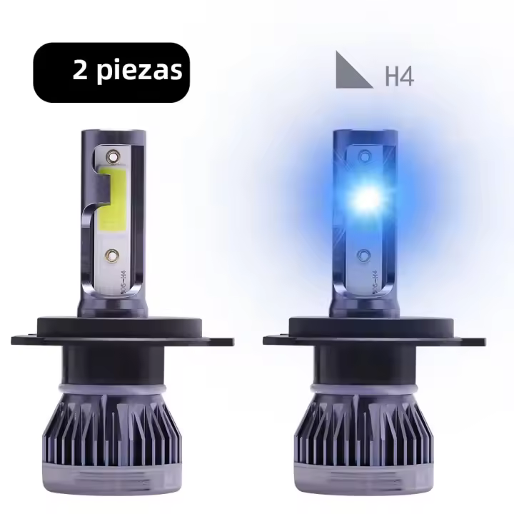 2PCS Luz De Faros LED Para Coche 12000lm 50W Mini COB CSP Chip 3000K 6000K 8000K Compatible Con H7 H11 9005 Bombillas De Luz De Vehículo - 1