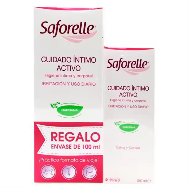 Saforelle Set de Cuidado Íntimo Activo 2 Piezas - 1