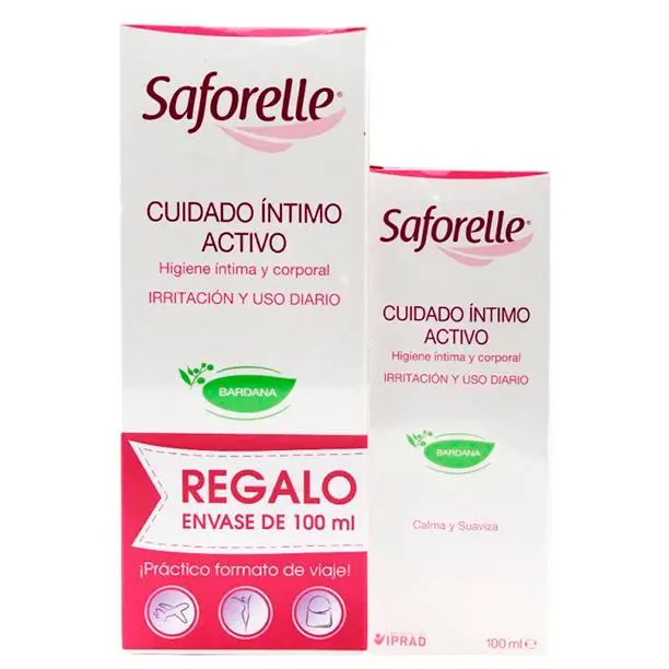 Saforelle Set de Cuidado Íntimo Activo 2 Piezas - 1