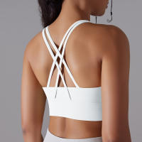 Sujetador Deportivo Para Mujer Alta Soporte Impacto Yoga Running Quick Dry Top Deporte Gimnasio Padded Bralette Sexy - details 4