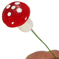 10Pcs Mini Set De Hongos Artificiales 2cm Para Jardín Fae Tiraditos De Moluscos Y Termitas Decoración De Terrario Y Artesanía - details 3
