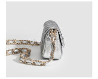 Bolso Pequeño Plisado con Correa de hombro Ancha y Popular, Exquisito Bolso de alta calidad con fragancia - details 7