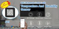 Tuya Smart Universal IR Remote Control Con Sensor De Temperatura Y Humedad Para Aire Acondicionado TV AC Compatible Con Alexa Google Home Yandex - details 0
