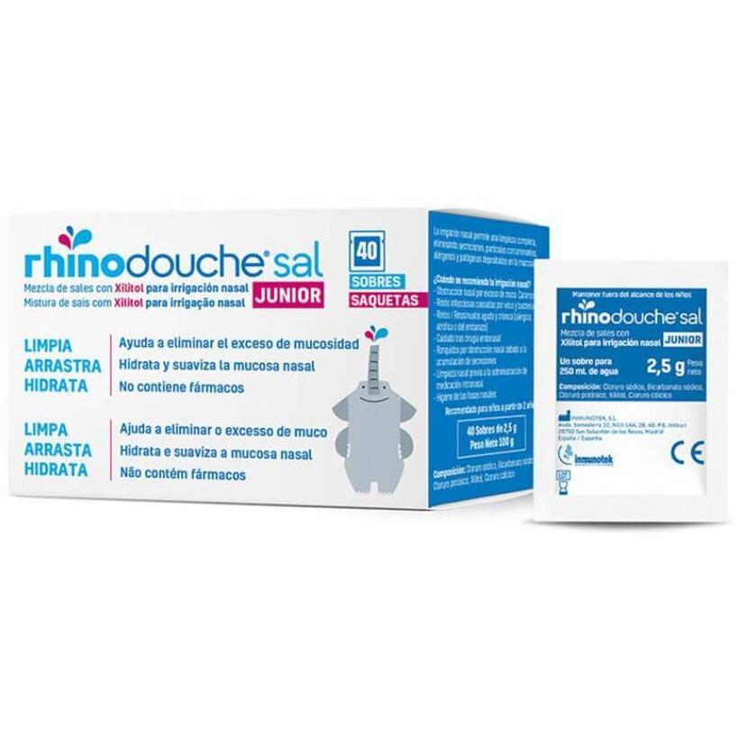 Rhinodouche Sal Junior Saquetas Para Lavagens Nasais 40X2_5G