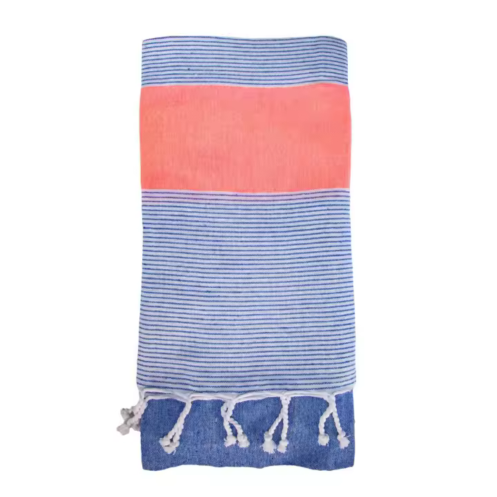 SUN & SURF Fouta de Playa Doble 100% Algodón 160x200 cm - Toalla Ligera y Versátil - 1