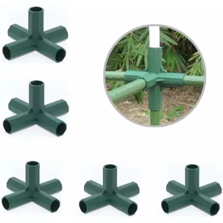 Conector de Marco de invernadero, soporte Estable, conector de Marco de invernadero, Conector de construcción Cad, 5 UDS. - 1