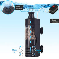 Bomba De Aire Para Acuario Multifuncional Con Filtro Bioquímico Esponja Reducción De Cambios De Agua Pequeños Acuarios - details 4