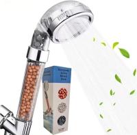 Alcachofa de Ducha Alta Presion,Purificación y Ahorro de Agua con Perlas Filtradoras Antical y Anticloro, Cabezal Ducha Universal Desmontable - details 2