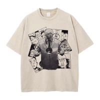 Camiseta Harajuku Vintage De Manga Corta Para Hombre Estilo Casual Con Estampado De Anime Japonés Prenda Unisex Transpirable Para Primavera Y Verano - details 9