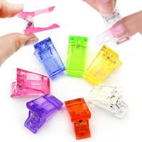 10Pcs Clip De Uñas Acrílicas Para Extensión De Uñas LED Herramientas De Construcción Rápida Para Arte De Manicura Color - details 3