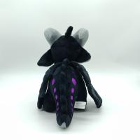 Juguete De Peluche Dragón De Alas De Fuego Animal De Peluche Suave Para Niños Y Niñas Regalo Especial Con Ojos Grandes Y Negro Cool Decoración De Habitación - details 5