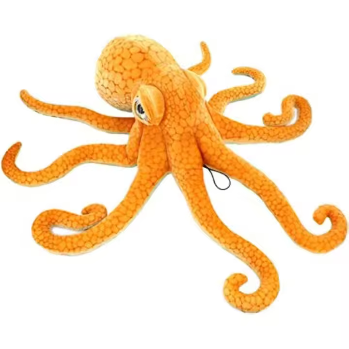 Muñeco De Peluche Realista De Vida Marítima Con Octopus Y Tortuga Juguete De Peluche Creativo Regalo De Navidad Para Niños Y Niñas - 1
