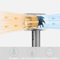 Cecidadi Secador Pelo Ionico, Secadores de Pelo iones Profesional Hair Dryer Motor AC Motor Rápido, 3 Temperaturas, Secador con Difusor y Concentrador para Cabello Rizado, Cuidado del Cabello a Temperatura Constante, Potencia 1800W - details 5