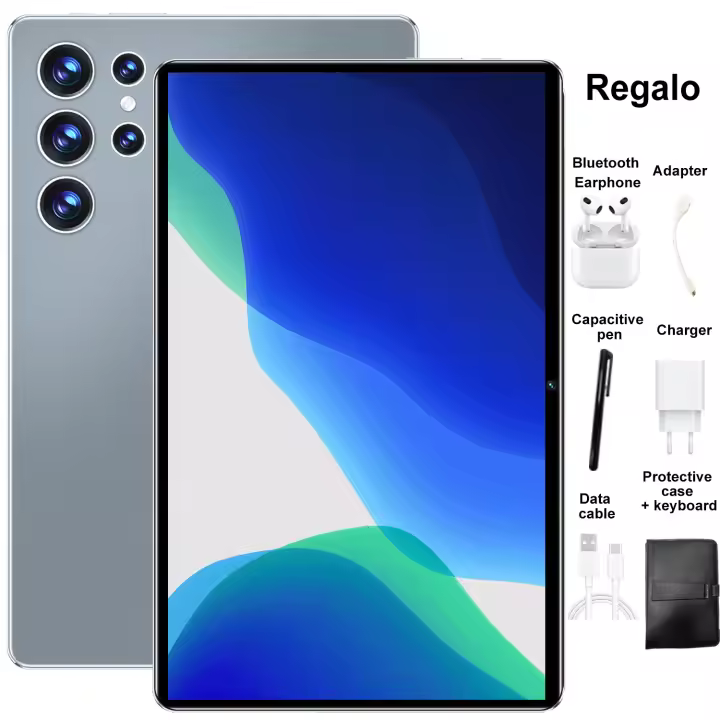 Versión Global, 14 Núcleos,Tablet Android 2025, Nueva Red, 20000mAh,16GB + 1TB, 10,1 Pulgadas, Android 13,0, Wifi - 1