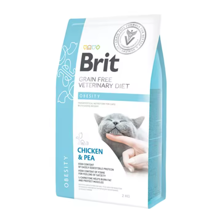 Brit Veterinary Diet Grain Free Obesity Pienso para Gatos - 1