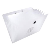 Caja De Almacenamiento De Carpetas A4 Estilo Insert Transparente Herramienta De Organización Y Clasificación De Pruebas Y Libros De Datos - details 0