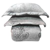 Mercatienda.es Edredón Nórdico Sherpa Gris Cama 150 | Sedalina & Borreguillo | Extra Grueso 700gr/m2 - Térmico Invierno + Cuadrantes Regalo - details 2