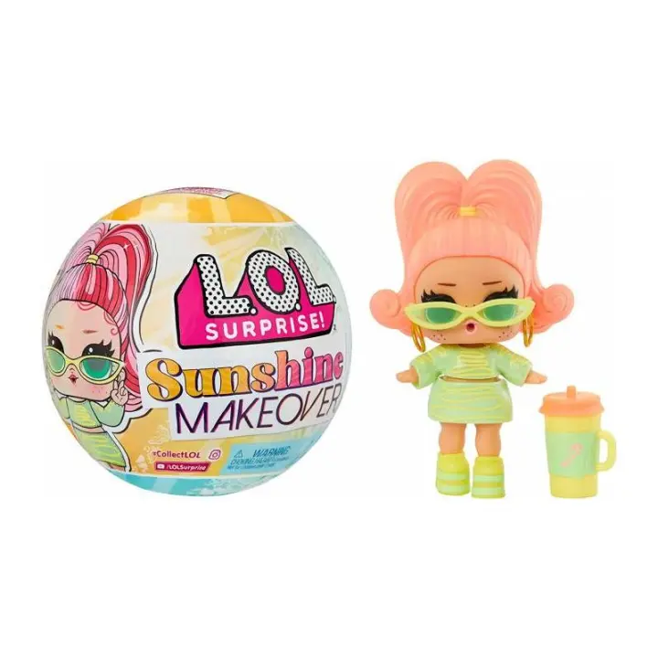 LOL SURPRISE SUNSHINE MAKEOVER TOTS CON 8 SORPRESAS DE MGA - 1