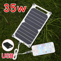 Panel Solar Portátil 35W Con USB Impermeable Para Camping Y Senderismo Batería De Carga Para Teléfonos Móviles Panel De Carga 6.8V - details 4