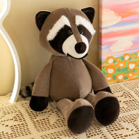 Muñeco De Peluche De Animales Del Bosque 25-35cm Conejo Perro Elefante León Tigre Zorro Mono Juguete Suave Para Niños Regalo De Cumpleaños - details 12