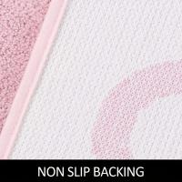 Alfombra De Baño Rosa Get Naked Alfombra Tejida Suave Para Baño Y Entrada Decoración De Sala De Estar Alfombra Antideslizante Resistente Al Desvanecimiento Para Adultso - details 2