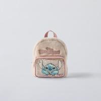 Mochila De Peluche Disney Para Niños Diseño De Stitch Moda Y Divertida Para Escolares Bolsa De Aula Dulce Regalo Otoño - details 3