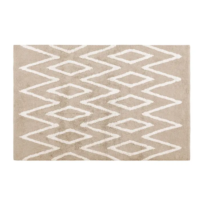 Parentesi Quadra  -  ALFOMBRA BATMATH ZIGZAG BEIGE - 1