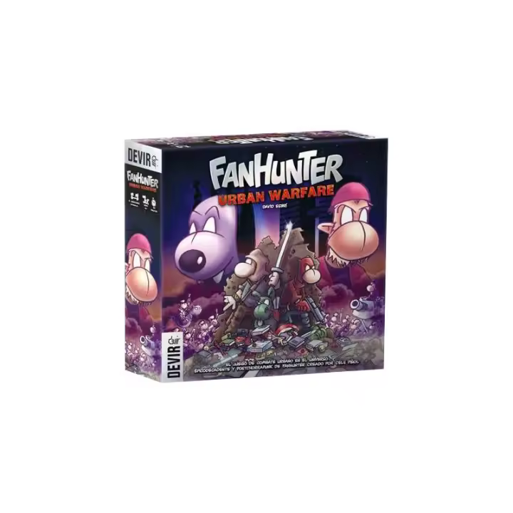 JUEGO DE MESA FanHunter Urban Warfare, Juego de Mesa -Devir- - 1