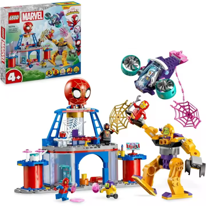 CUARTEL GENERAL ARÁCNIDO DEL EQUIPO SPIDEY - LEGO 10794 - 1