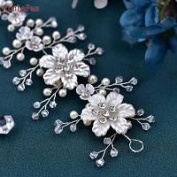 YouLaPan Diadema De Boda Para Novia Con Cristales Y Perlas Tiara De Mujer Accesorios De Peluca Para Celebraciones HP295 - details 5