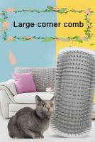 Rascador Y Masajeador Para Gatos Con Aroma a Catnip Herramienta De Limpieza Para Mascotas Tamaño Compacto Para Gatos Y Perros Recién Nacidos - details 1