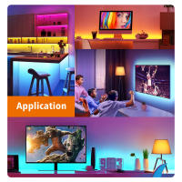 Tira De LED RGB Inteligente WiFi USB RF/Tuya Zigbee Para TV Compatible Con Alexa Y Google Iluminación Smart Home Para Sala De Estar - details 6