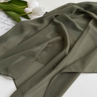 Pañuelo De Mujer IROJEFF De Seda Poliéster 2025 Hijab De Lino Premium Maxi Wrap Estilo Elegante Color Sólido Protección Solar - details 22