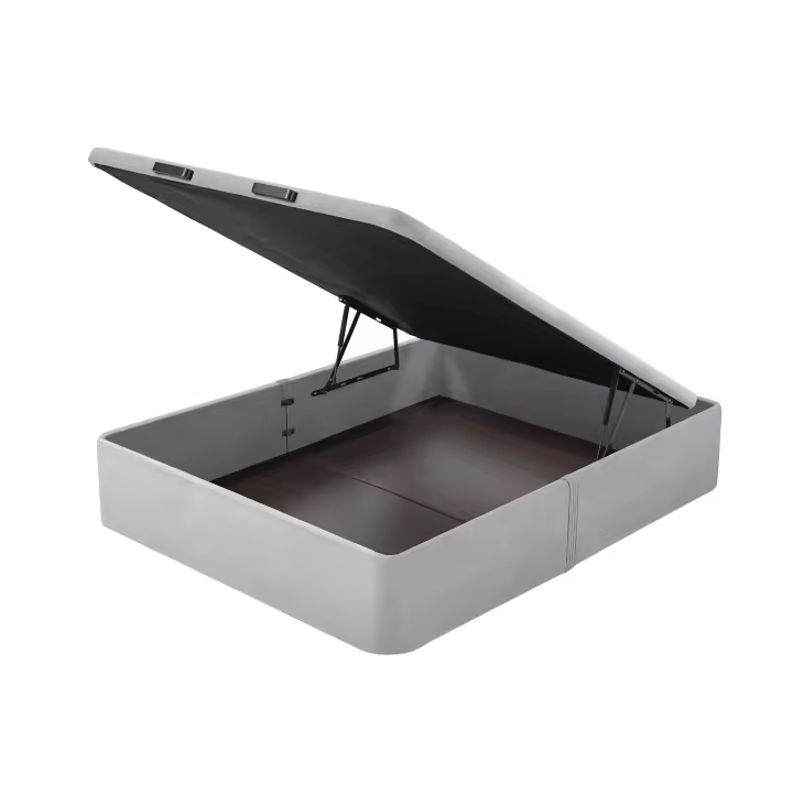 Canapé Abatible Tapizado Flex Living Damasco Gris Claro - 1