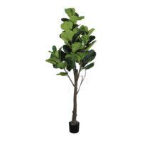 MISTERWILS FURNITURE FOR FREE SOULS - Planta Artificial Decorativa Árbol Lyrata Premium - details 0