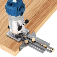 Juego De Herramientas Para Carpintería Con Circunferencia Cortadora Y Base Para Router Eléctrico Talla Circular Con Escala Y Alambrilla Herramienta DIY De 220-670mm - details 4