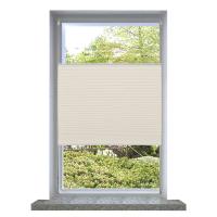 Plisse Persiana Cortina Plisada 50X150cm en color Blanco/Crema | protección solar decorativa para ventanas hogar oficina dormitorio fácil de instalar - details 1