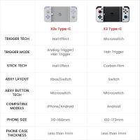 Gamesir X2S Gamepad Andriod Mobile Pro controlador de juegos portátil móvil puerto Usb tipo C para iphone 15 con palos de efecto Hall - details 0