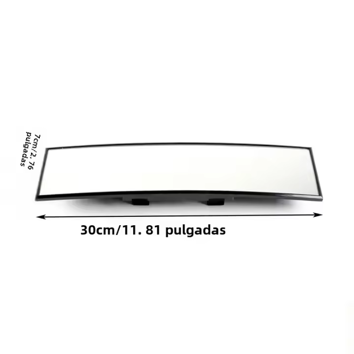 Espejo Interior De Coche Universal Antigolpe Y Ancho Ángulo Azul Accesorios De Auto Espejo Retrovisor Para Vehículos - 1