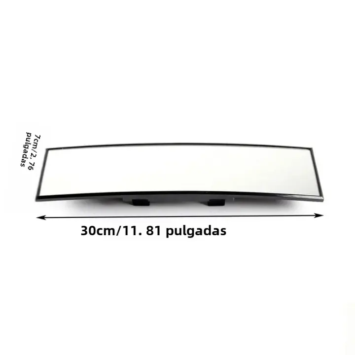 Espejo Interior De Coche Universal Antigolpe Y Ancho Ángulo Azul Accesorios De Auto Espejo Retrovisor Para Vehículos - 1