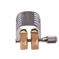 Ligadura De Saxofón Compacta Y Duradera Con Ajuste Por Tornillo Para Saxofón Alto Material Plástico/Rubber Duro Accesorio Musical - details 16