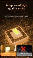 Lámpara De Noche RGB Recargable Toque Con Control Remoto Luz Decorativa LED Para El Hogar Vida Útil De La Batería Larga Duración Para Dormitorio - details 12